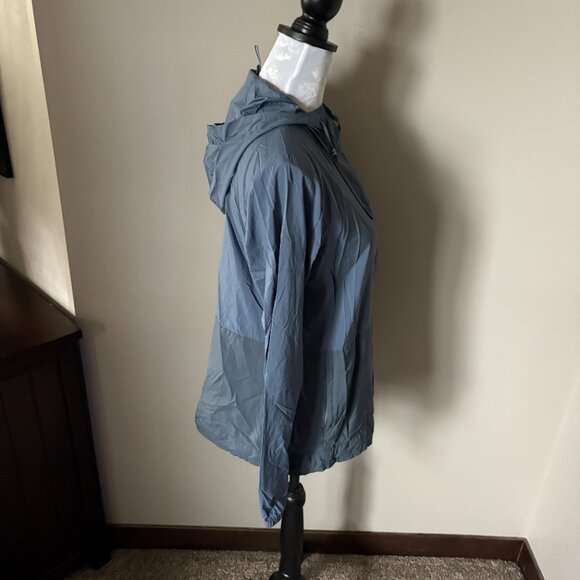 Kuhl Eskape Jacket Womens Medium Hooded Full Zip Windbreaker Outdoor Lightweight - Picture 3 of 5